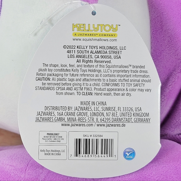 Squishmallow Penny the Panda 22" UltraSoft Hugmallows Easter Version Plush NWT - Picture 9 of 10